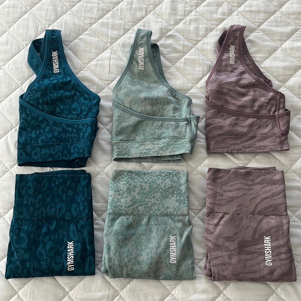 Gymshark 3 Set Bundle